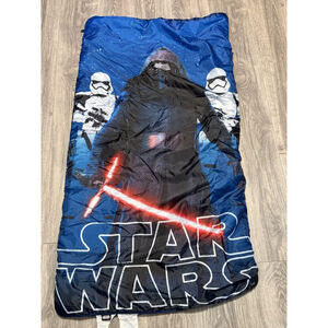 Star Wars: The Force Awakens kids sleeping bag Kylo Ren and Stormtroopers 28x52”